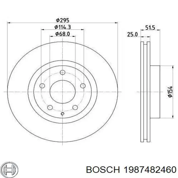  Cable de freno de mano delantero para Toyota RAV4 3 