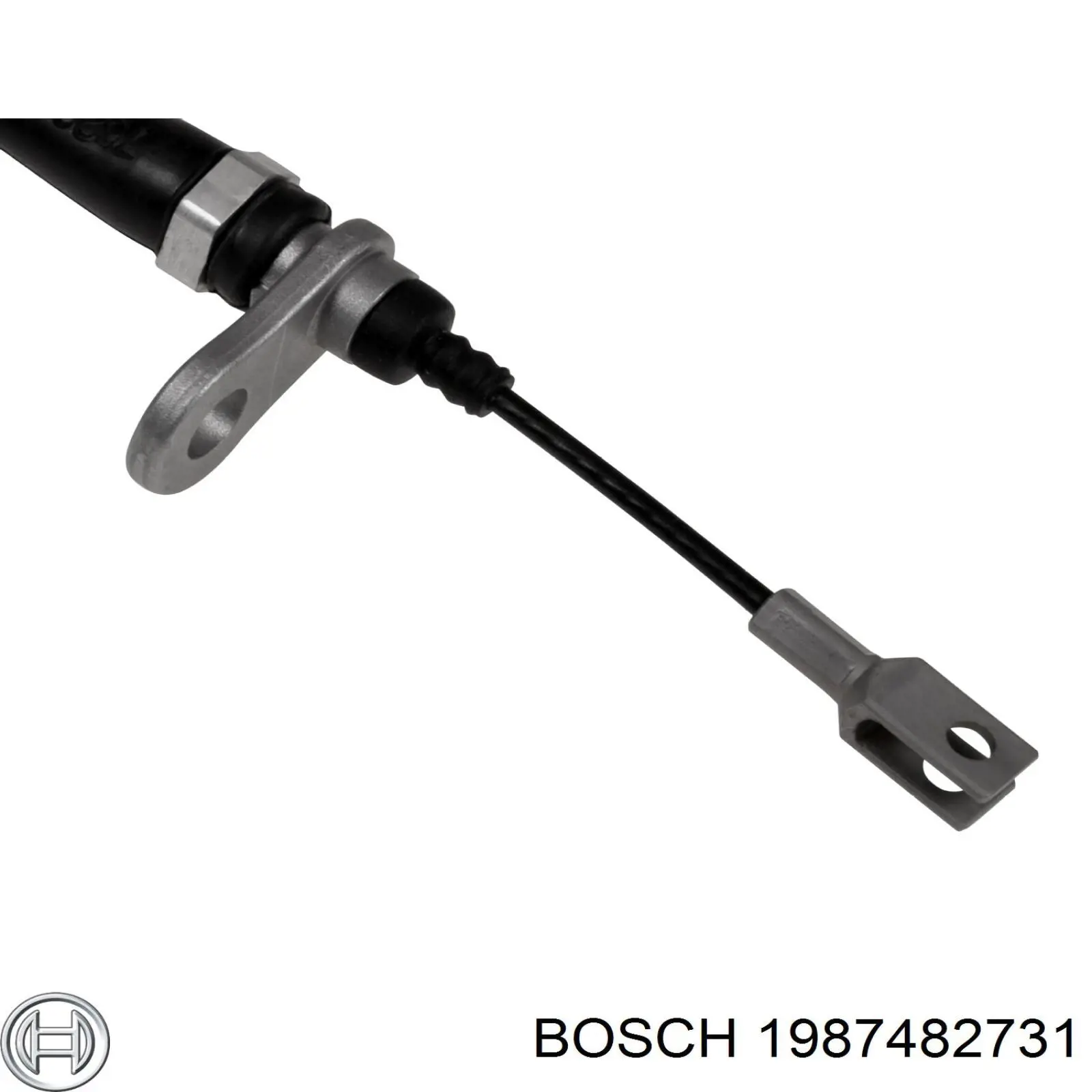 1987482731 Bosch cable de freno de mano trasero izquierdo