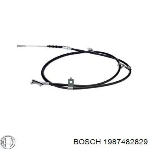  Cable de freno de mano trasero izquierdo para Mazda CX-5 KE