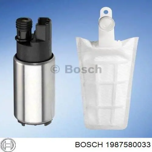 1987580033 Bosch bomba de combustible eléctrica sumergible