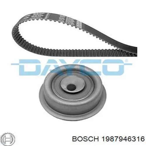 1987946316 Bosch kit correa de distribución