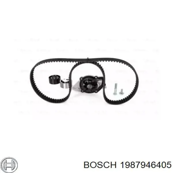 1987946405 Bosch kit correa de distribución