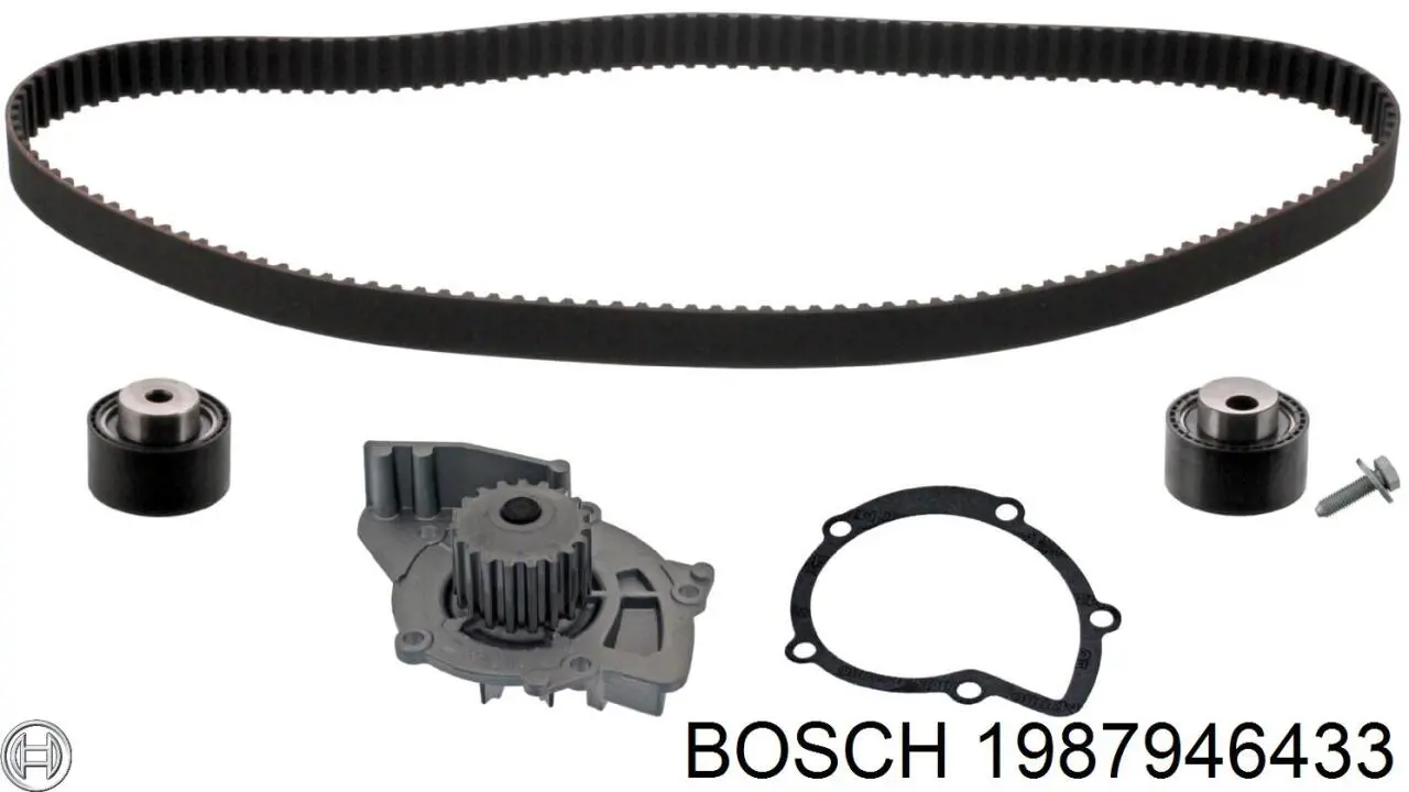 1987946433 Bosch kit correa de distribución