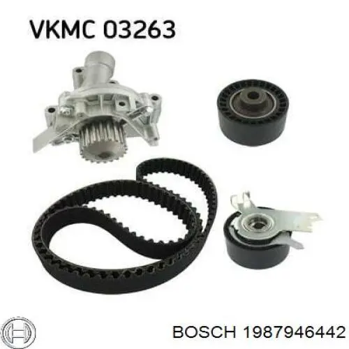 1987946442 Bosch kit correa de distribución