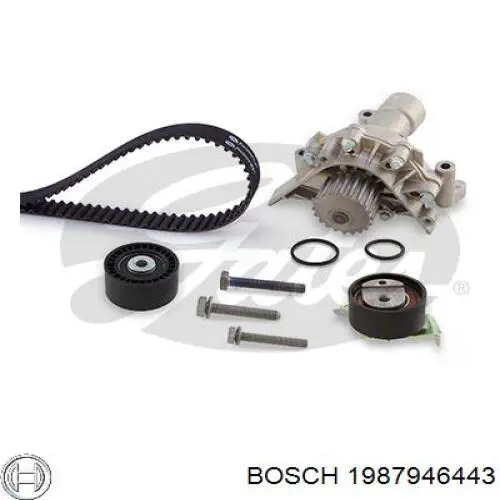 1987946443 Bosch kit correa de distribución