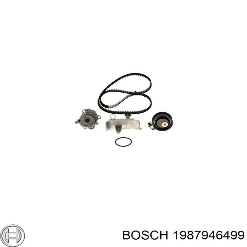 1987946499 Bosch kit correa de distribución