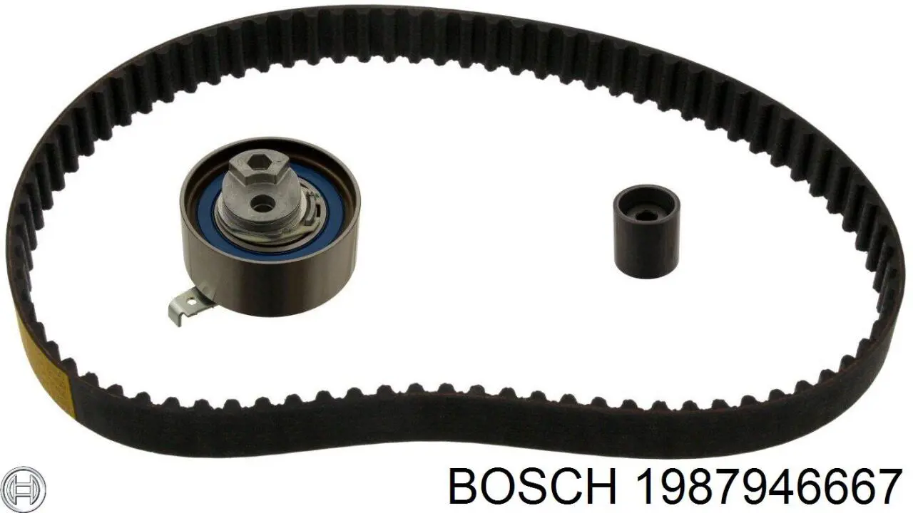 1987946667 Bosch kit correa de distribución