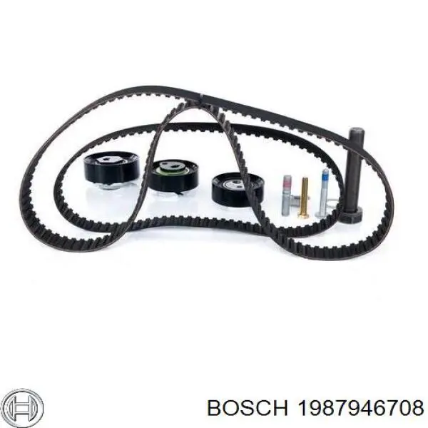 1987946708 Bosch kit correa de distribución