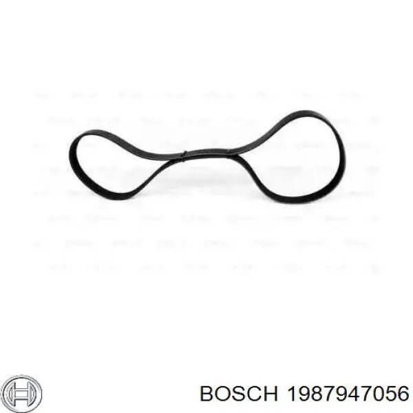 1987947056 Bosch correa trapezoidal