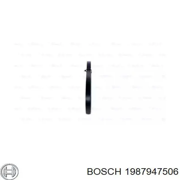 1 987 947 506 Bosch correa trapezoidal