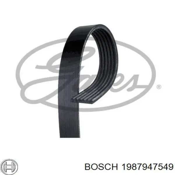 1987947549 Bosch correa trapezoidal