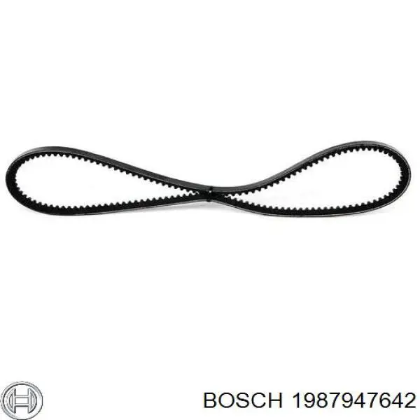 1 987 947 642 Bosch correa trapezoidal