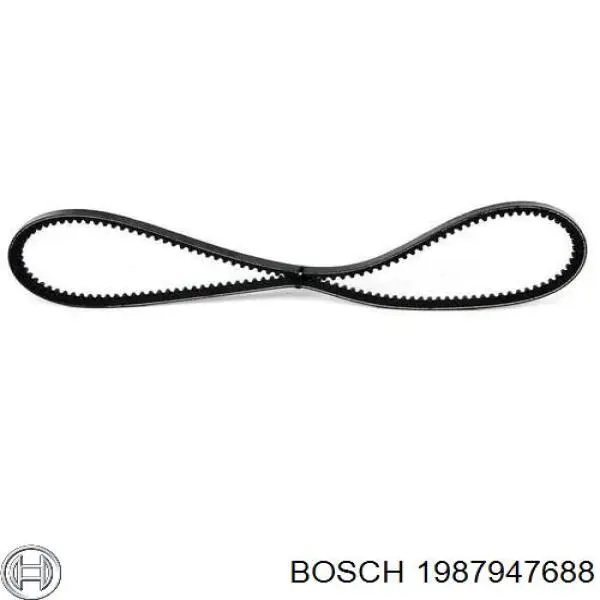 1 987 947 688 Bosch correa trapezoidal