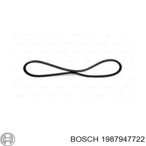 1 987 947 722 Bosch correa trapezoidal