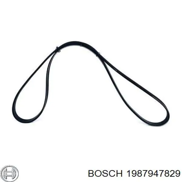 1 987 947 829 Bosch correa trapezoidal