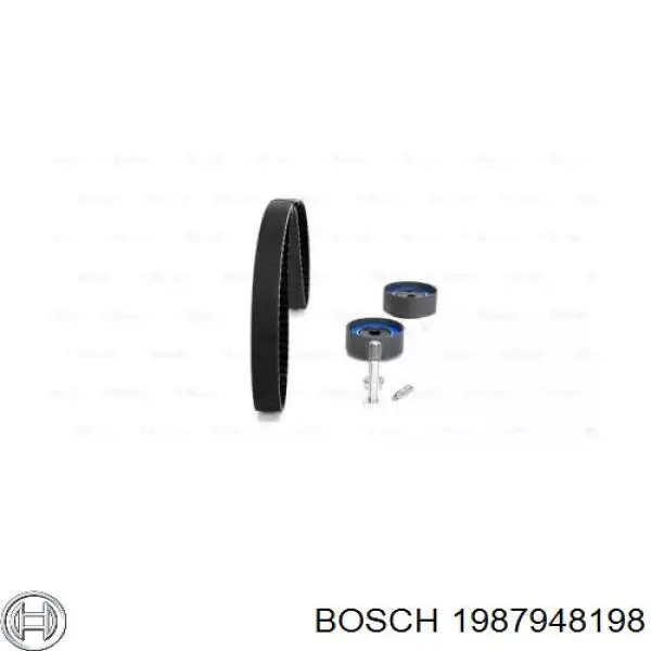 1987948198 Bosch kit correa de distribución