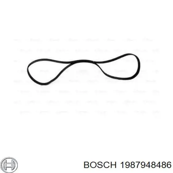 1 987 948 486 Bosch correa trapezoidal