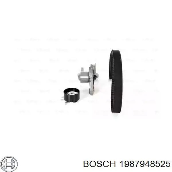 1987948525 Bosch kit correa de distribución