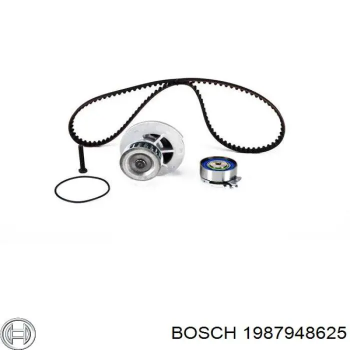 1987948625 Bosch kit correa de distribución