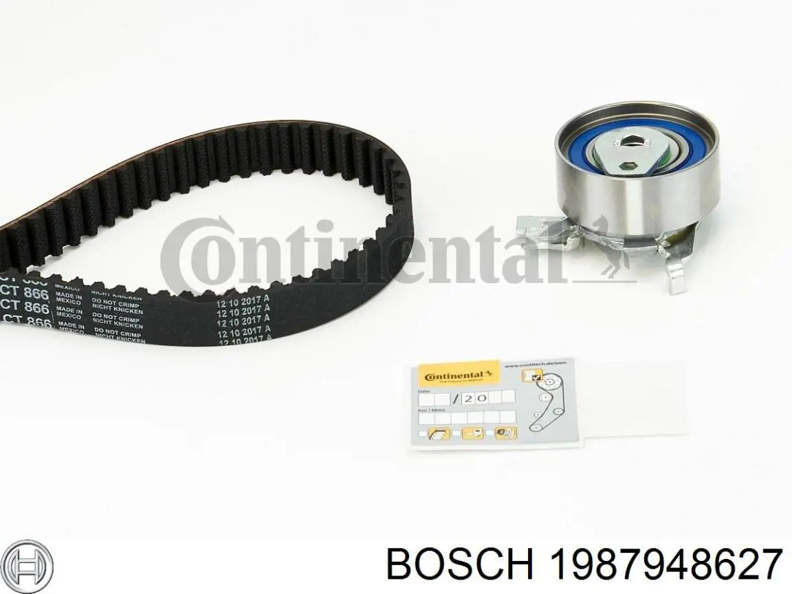 1987948627 Bosch kit correa de distribución