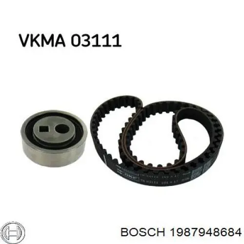 1987948684 Bosch kit correa de distribución