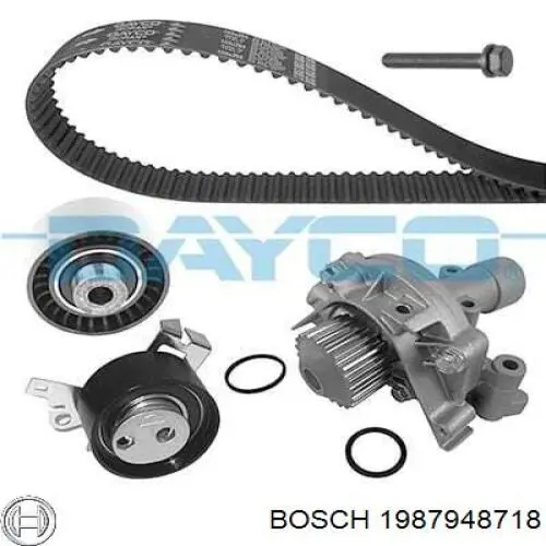 1987948718 Bosch kit correa de distribución