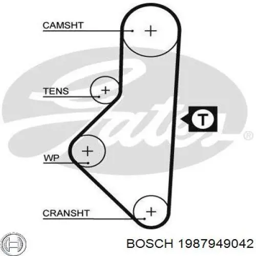 1987949042 Bosch correa distribucion