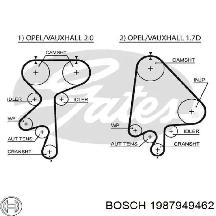 1987949462 Bosch correa distribucion