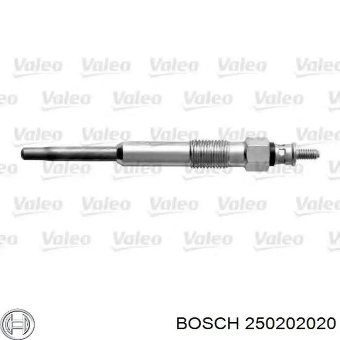 250202020 Bosch bujía de incandescencia