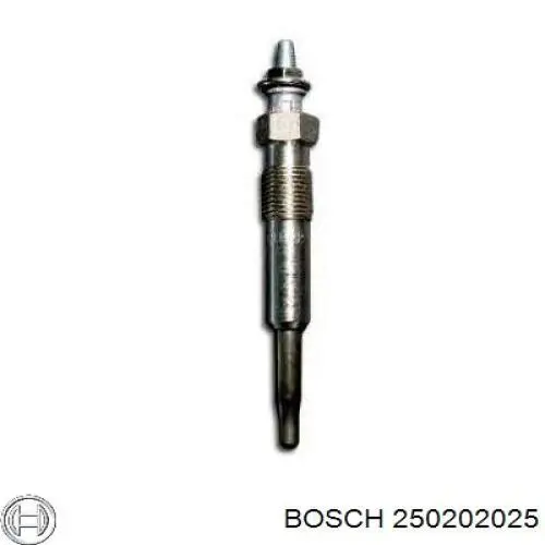 250202025 Bosch bujía de incandescencia