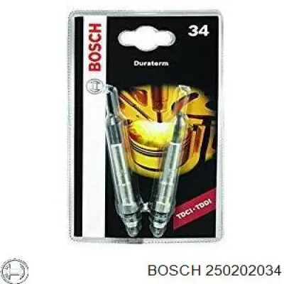 250202034 Bosch bujía de incandescencia