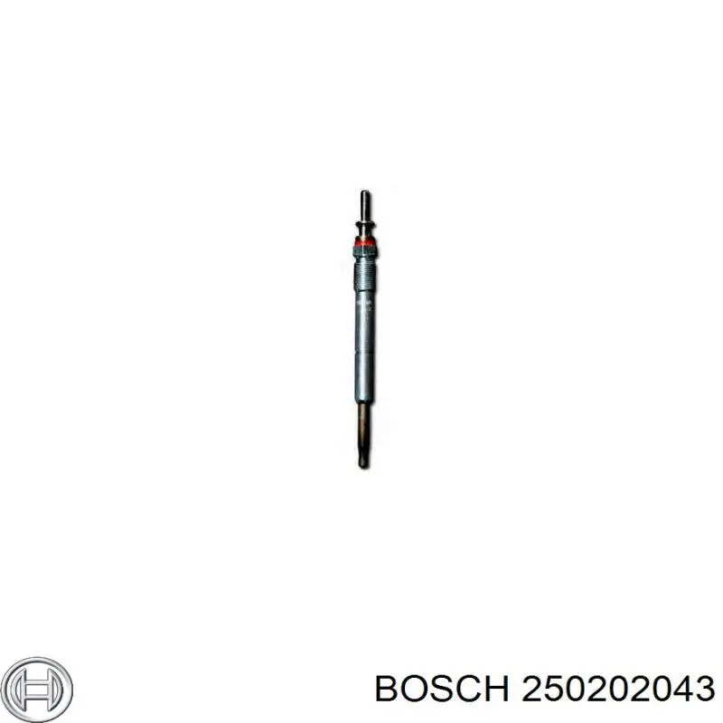 250202043 Bosch bujía de incandescencia