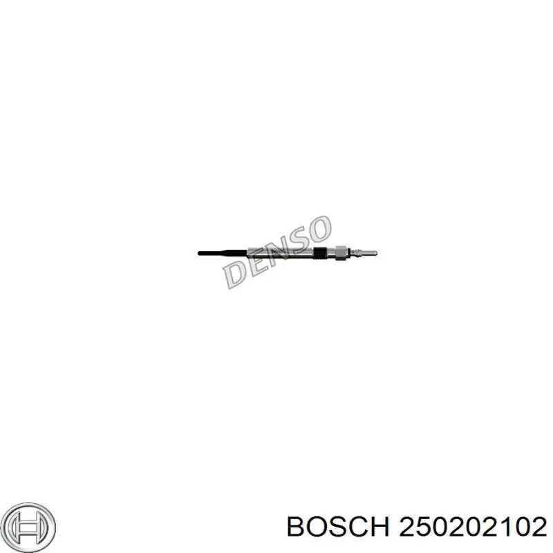 250202102 Bosch bujía de incandescencia