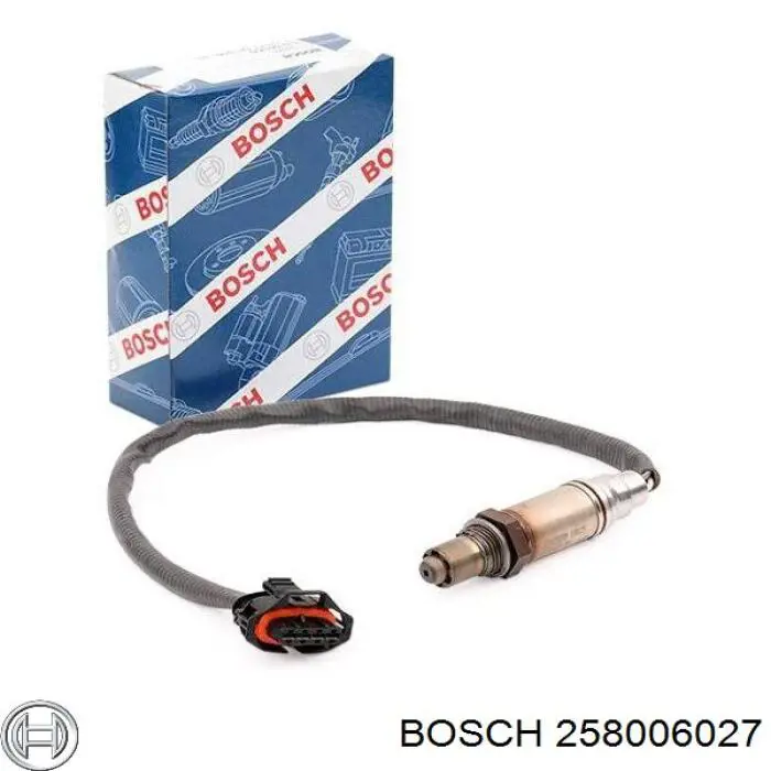 258006027 Bosch sonda lambda, sensor de oxígeno antes del catalizador izquierdo