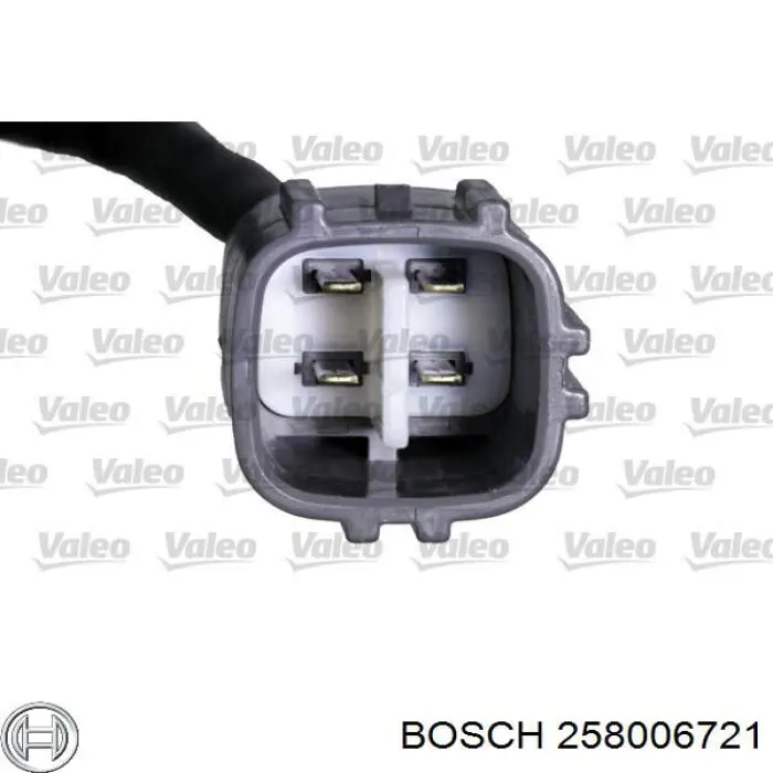 258006721 Bosch sonda lambda sensor de oxigeno post catalizador