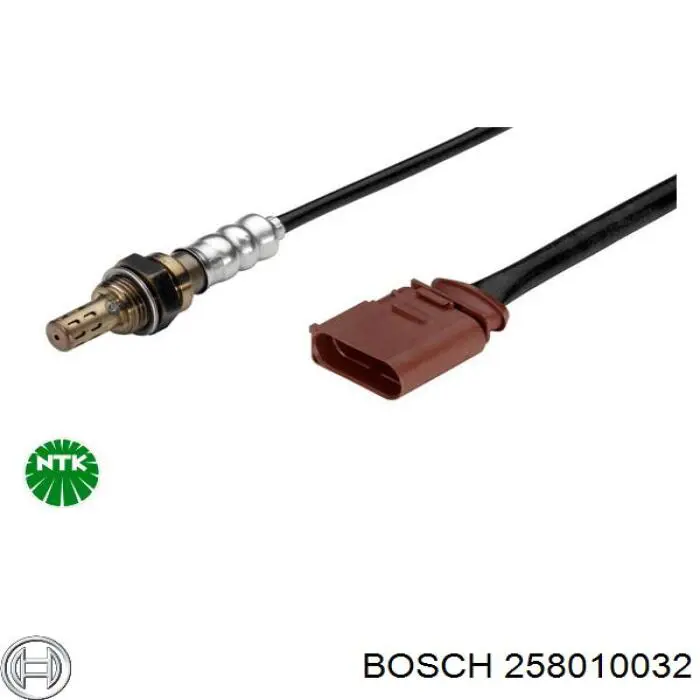 258010032 Bosch sonda lambda sensor de oxigeno post catalizador