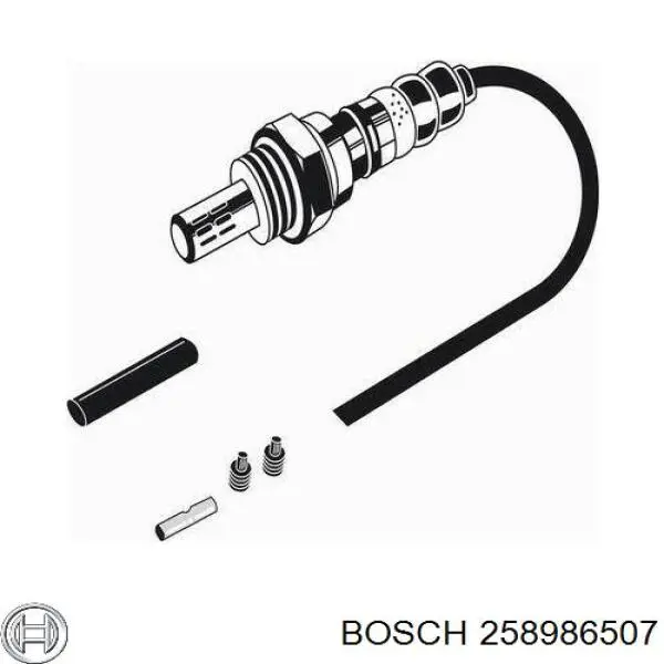 258986507 Bosch sonda lambda