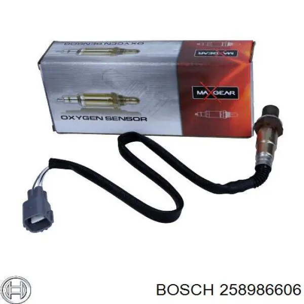 258986606 Bosch sonda lambda sensor de oxigeno para catalizador