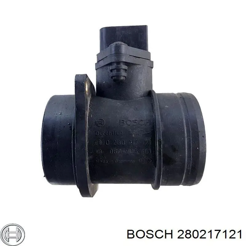 280217121 Bosch sensor de flujo de aire/medidor de flujo (flujo de aire masibo)