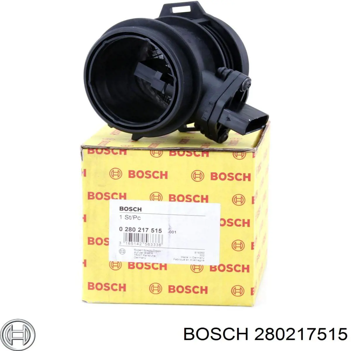 280217515 Bosch sensor de flujo de aire/medidor de flujo (flujo de aire masibo)