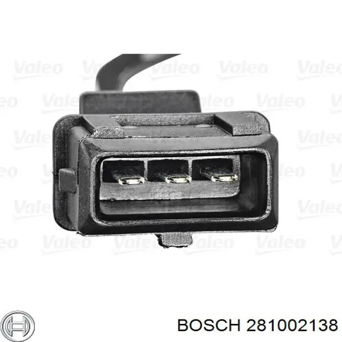 281002138 Bosch sensor de posición del cigüeñal