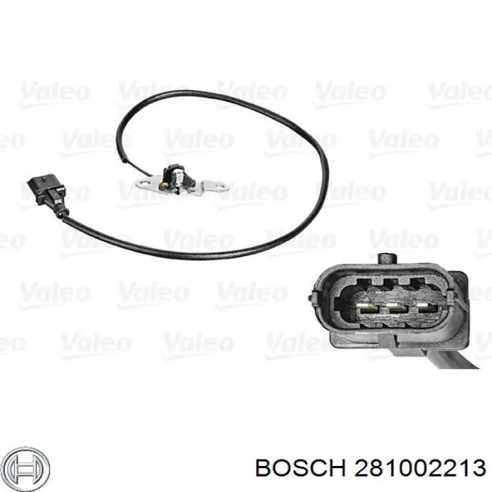 281002213 Bosch sensor de posición del árbol de levas