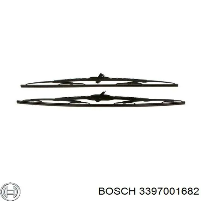 3397001682 Bosch limpiaparabrisas de luna delantera copiloto