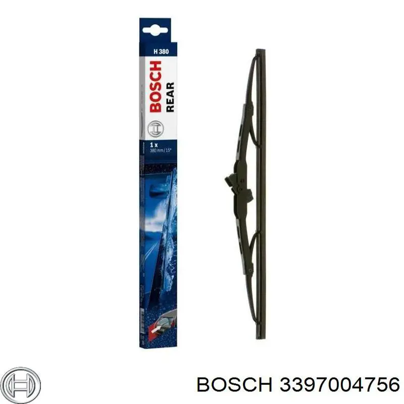 3397004756 Bosch limpiaparabrisas de luna trasera