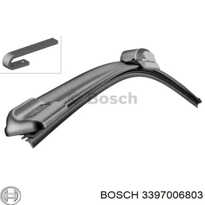 3397006803 Bosch limpiaparabrisas de luna delantera conductor