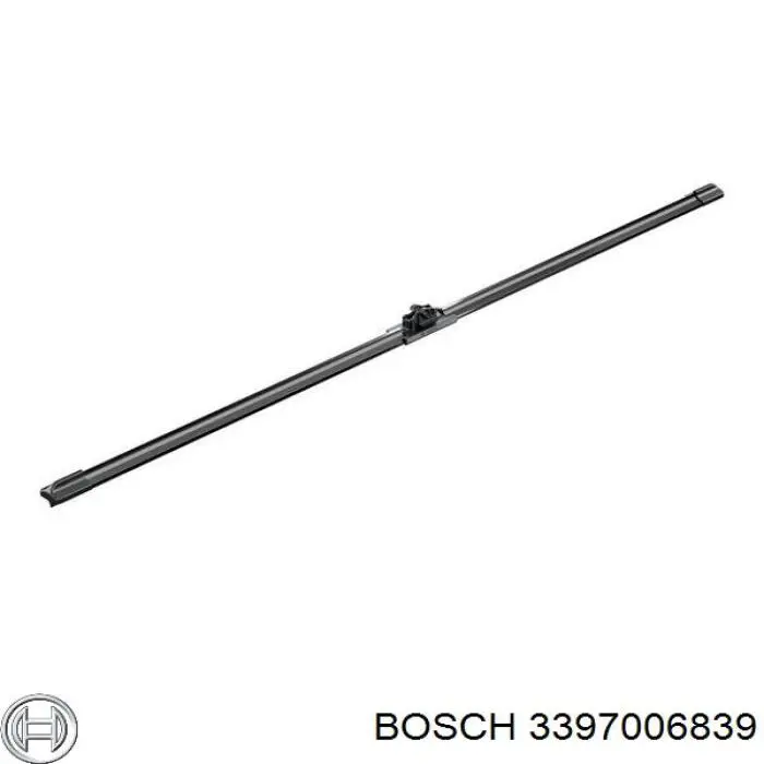 3397006839 Bosch limpiaparabrisas de luna delantera conductor