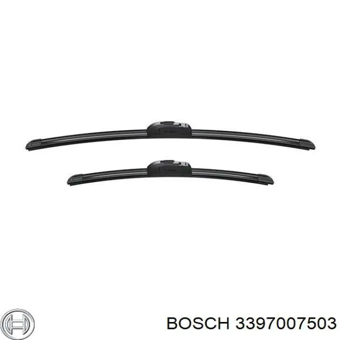 3397007503 Bosch limpiaparabrisas de luna trasera