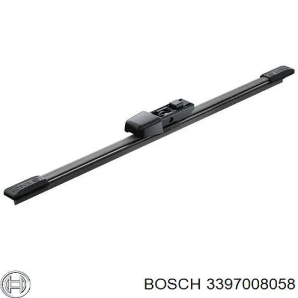 3397008058 Bosch limpiaparabrisas de luna trasera