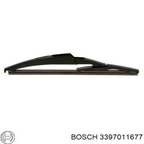 3397011677 Bosch limpiaparabrisas de luna trasera