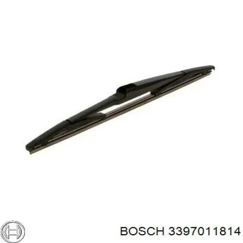 3397011814 Bosch limpiaparabrisas de luna trasera